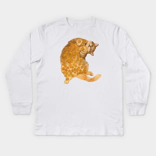 Cheesy Chonker Kids Long Sleeve T-Shirt